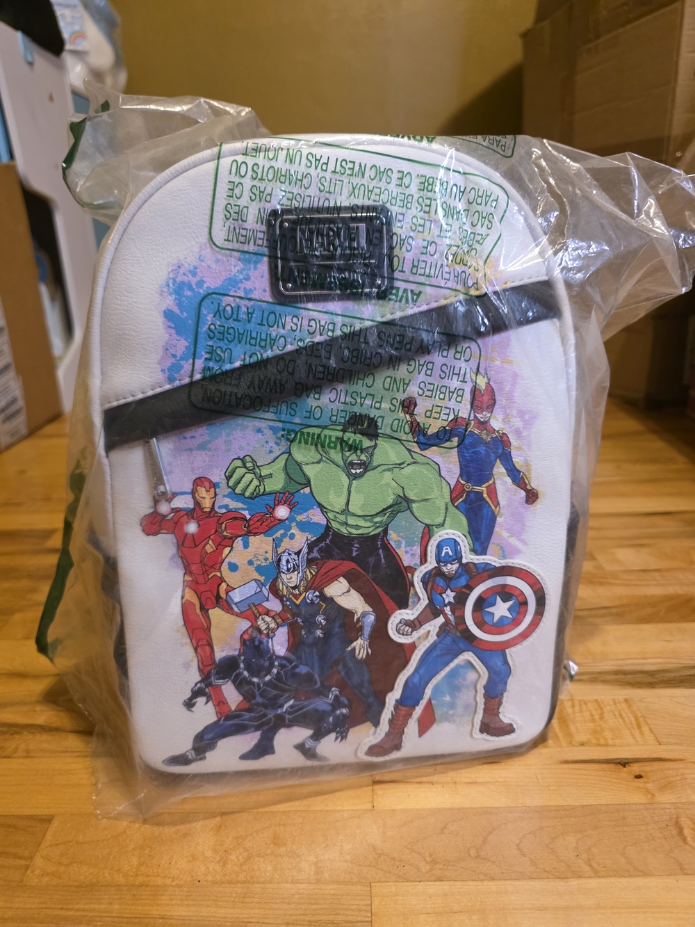 Marvel Avengers Loungefly Mini Backpack - Picture 7 of 7